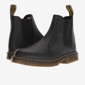 Dr. Martens Black Leather Ankle Boots